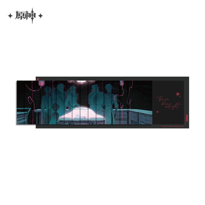 *Preorder* Genshin Impact Those Who Shun The Light Themed Series Double-Sided Waterfall Card