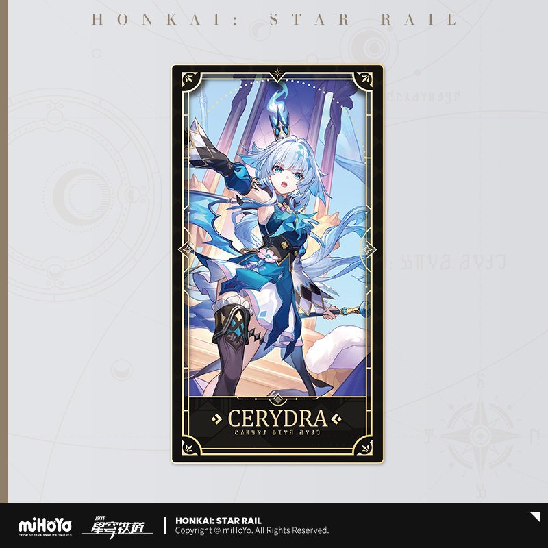 *Preorder* Honkai: Star Rail Second Anniversary Series Card Type B Blindbox (15 designs): Single Pull