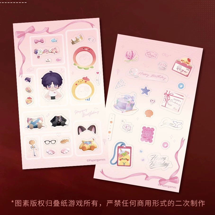 *Preorder* Love and Deepspace Rafayel 2026 Birthday Photocard Set