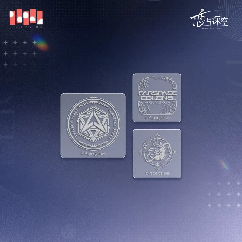 *Preorder* Love and Deepspace Echoes of Time Series Postmark Impression Stamp