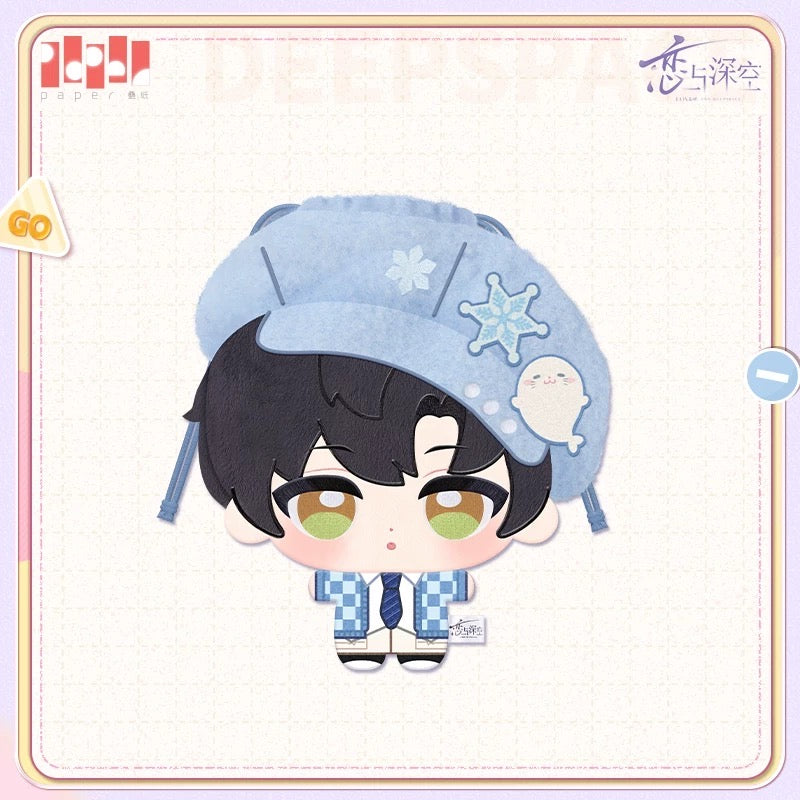 *Preorder* Love and Deepspace Where Hearts Wander Multi-use Plush Drawstring Pouch