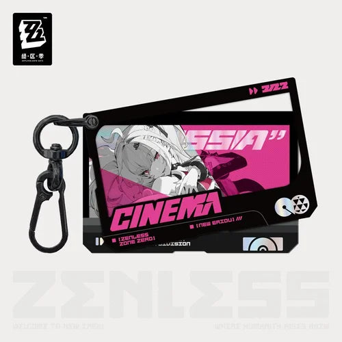 *Preorder* Zenless Zone Zero Mindscape Cinema Series Double Layer Acrylic Keychain: Metropolitan Order Division: Cissia