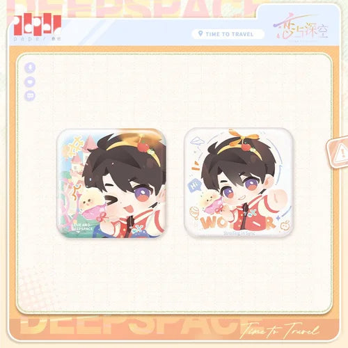 *Preorder* Love and Deepspace Wander Wonder Series Mini Metal Pin Set