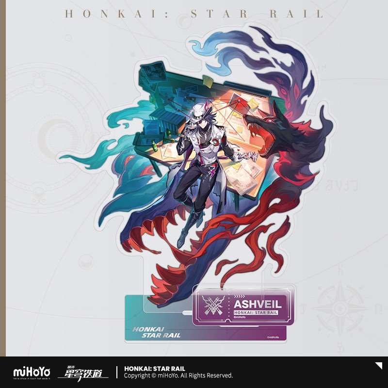 *Preorder* Honkai: Star Rail Official Art Series Acrylic Standee: The Hunt: Ashveil