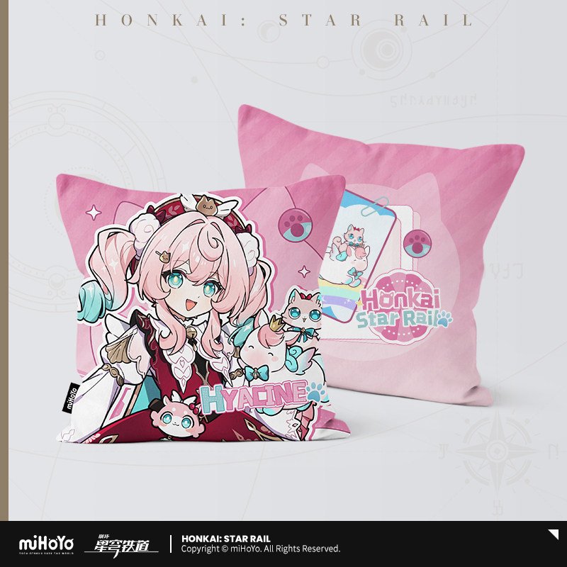 *Preorder* Honkai: Star Rail Little One and Cat Series Pillow Cover Vol 7.0