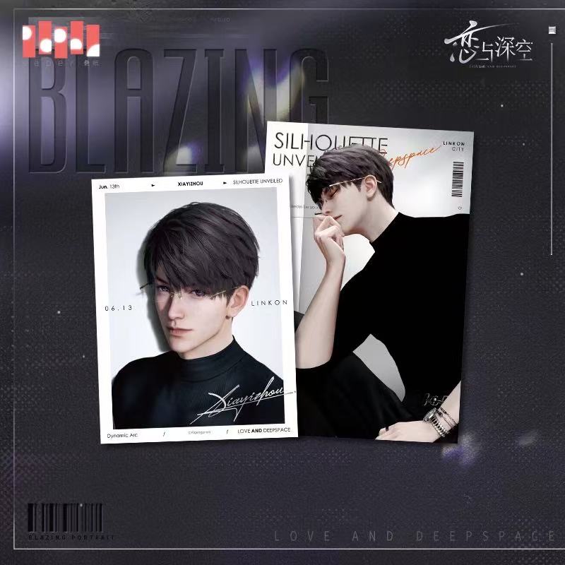 *Preorder*Love and Deepspace Burning Frame Series Temperature-Sensitive Tearable Photo Card Set