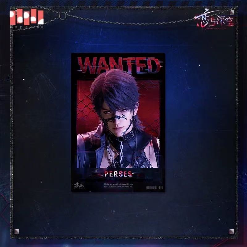 *Preorder* Love and Deepspace Tomorrow No Escape Series Wanted Poster