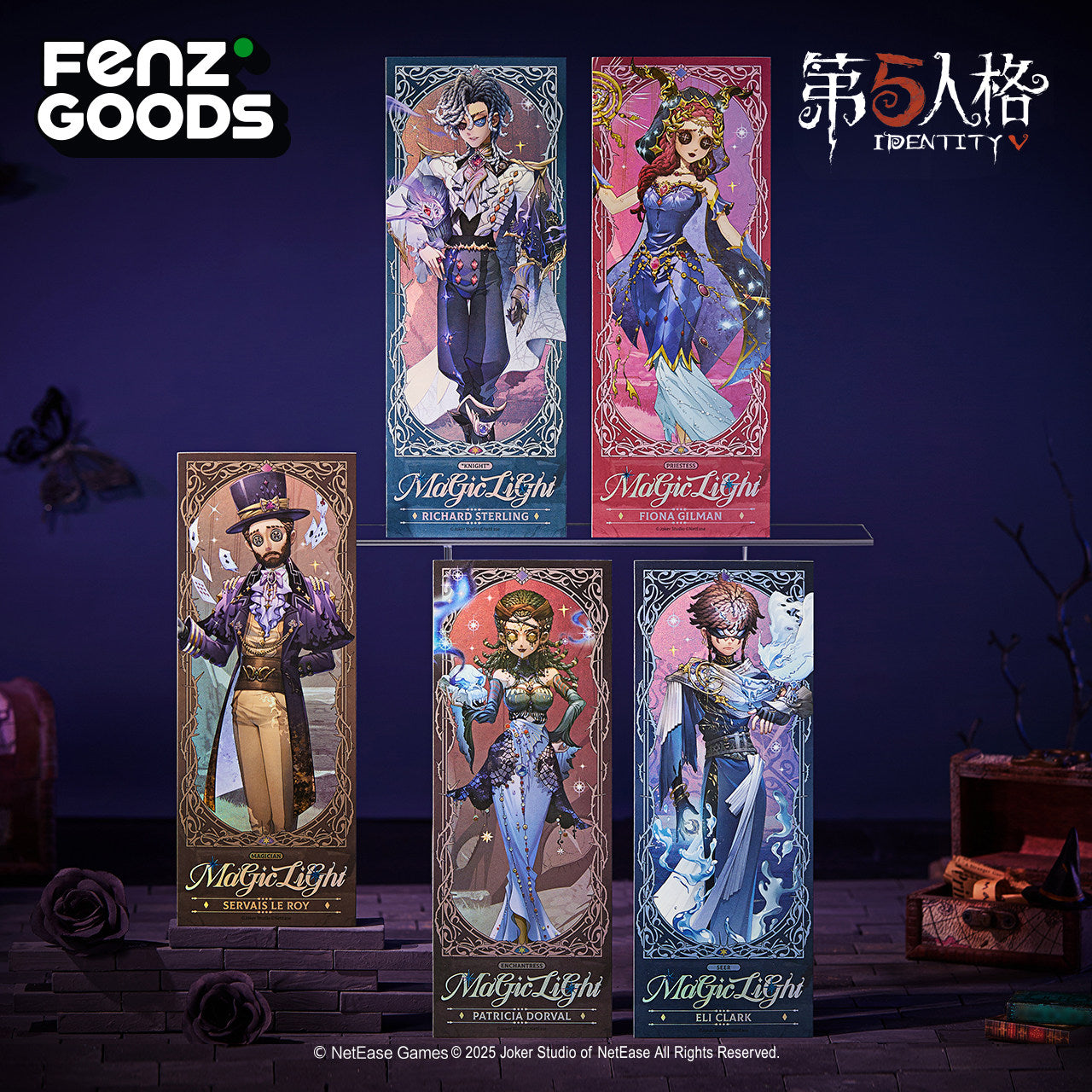 Identity V - Magic Light Series - Holographic Ticket Blind Box (1/8)
