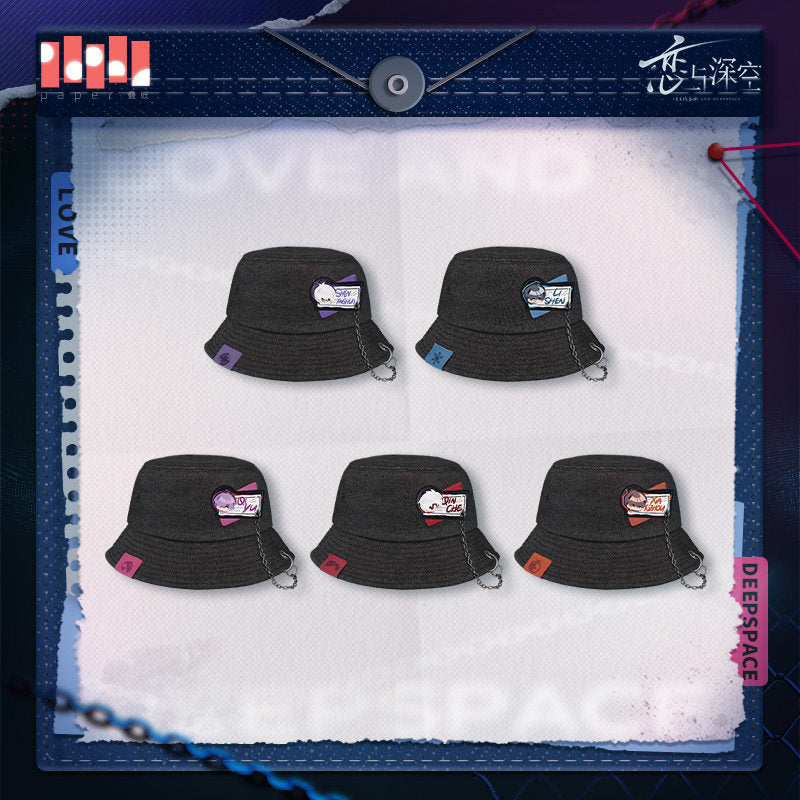 *Preorder* Love and Deepspace Infinite Forbidden Area Series Chain Fisherman Hat