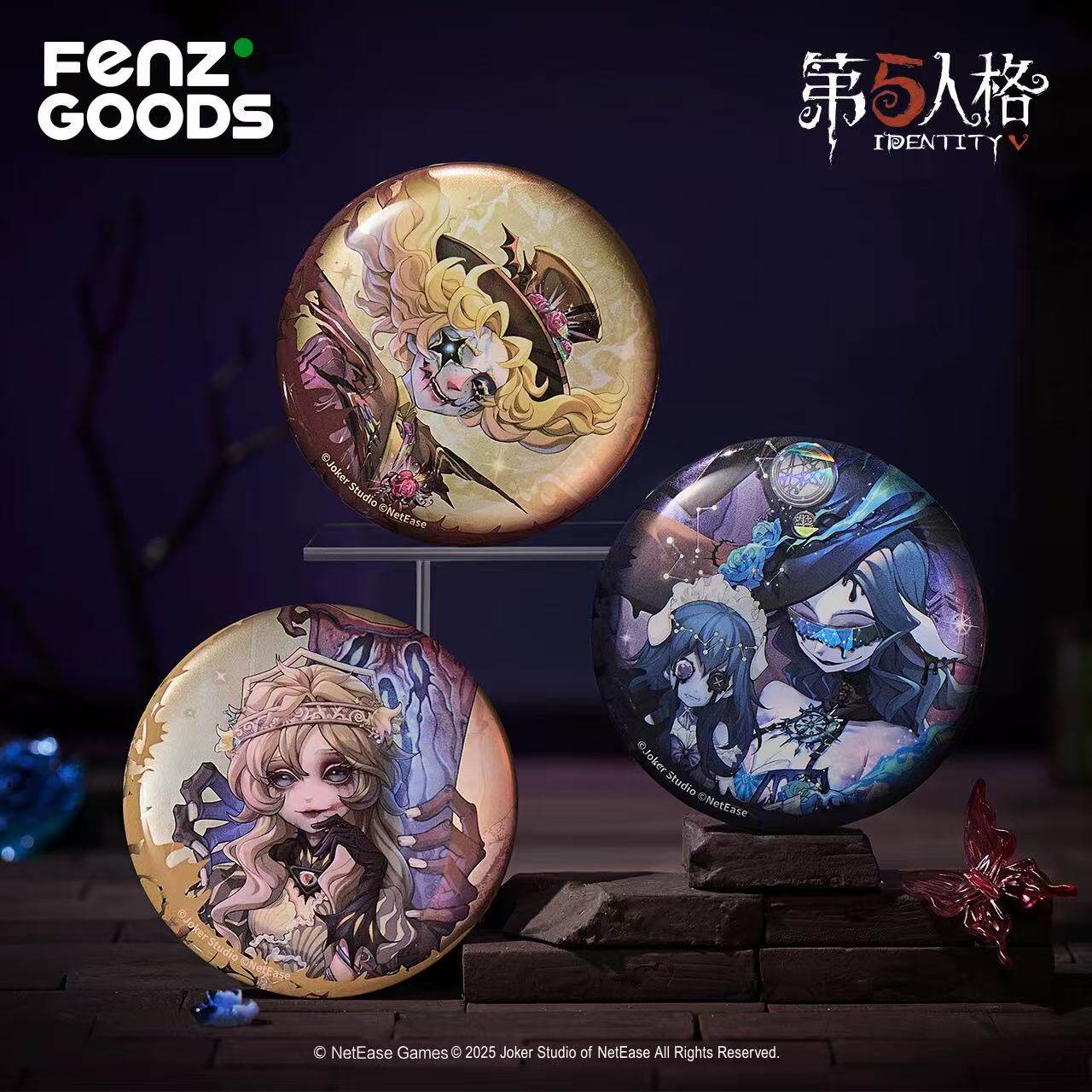 Identity V - Magic Light Series - Badge Blind Box - Round（1/8）