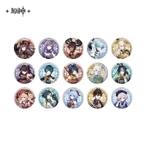 *Preorder* Genshin Impact Character XXL Pin Badge Vol 2.0: Liyue Part 2