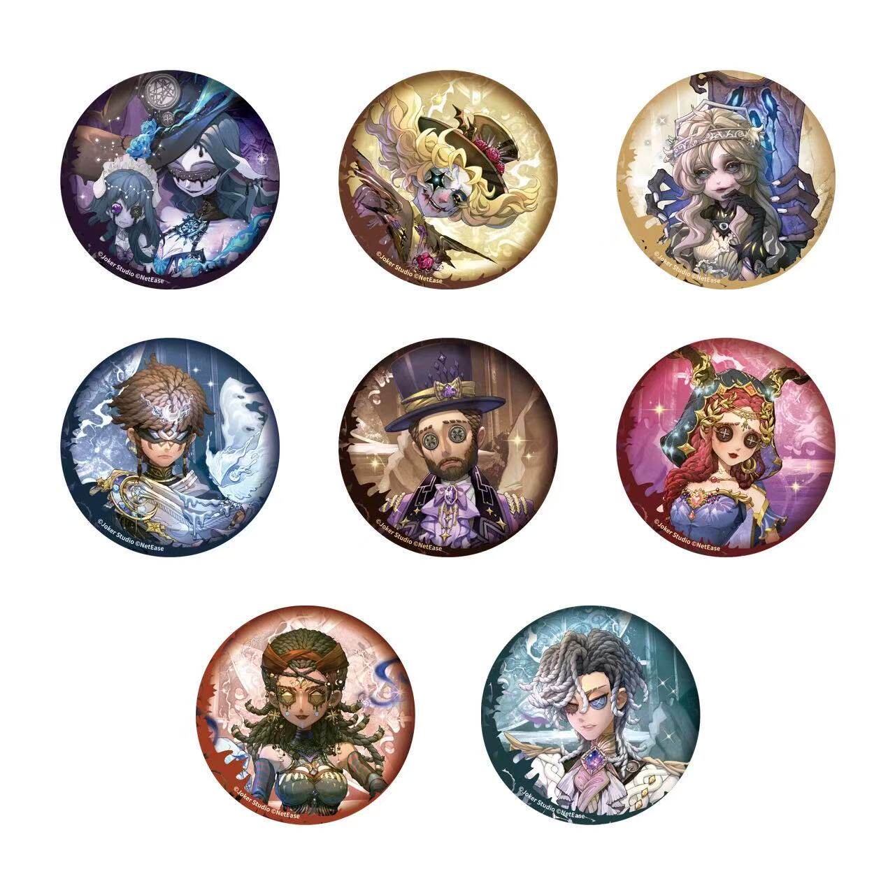 Identity V - Magic Light Series - Badge Blind Box - Round（1/8）
