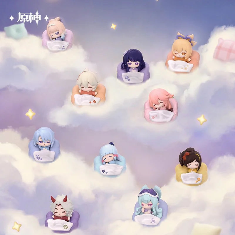 *Preorder* Genshin Impact Cloud Pillow Reverie Series Chibi Fridge Magnet Blind Box