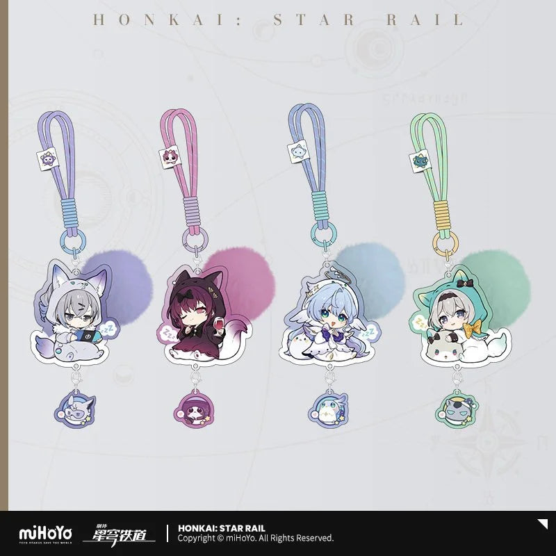 *Preorder* Honkai: Star Rail Girl's Dormitory Series Chibi Acrylic Keychain