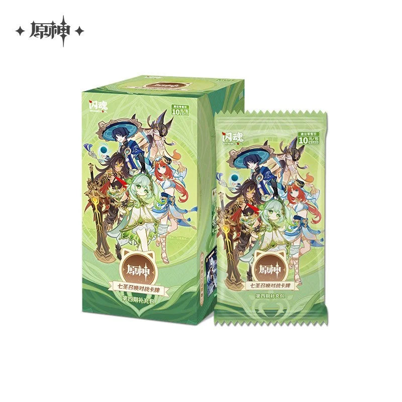 *Preorder* Genshin Impact Genius Invokation TCG Series Booster Pack Vol 4.0