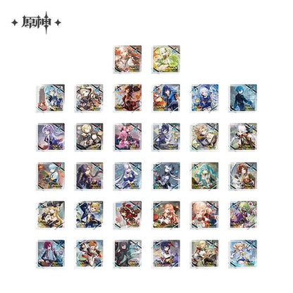 *Preorder* Genshin Impact Day of Destiny Series Character Acrylic Coaster: 2025 Ver. Vol 4.0