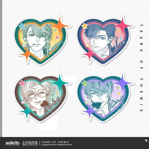 *Preorder* Tears of Themis Love's Trajectory Series Heart Pin