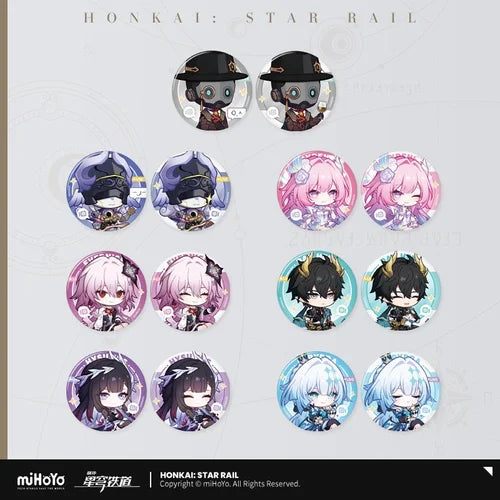 *Preorder* Honkai: Star Rail Owlbert's Reception Room Series Metal Pin Set Vol 6.0