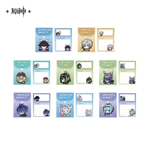 *Preorder* Genshin Impact Chibi Emoji Series Sticky Note: Nod-krai