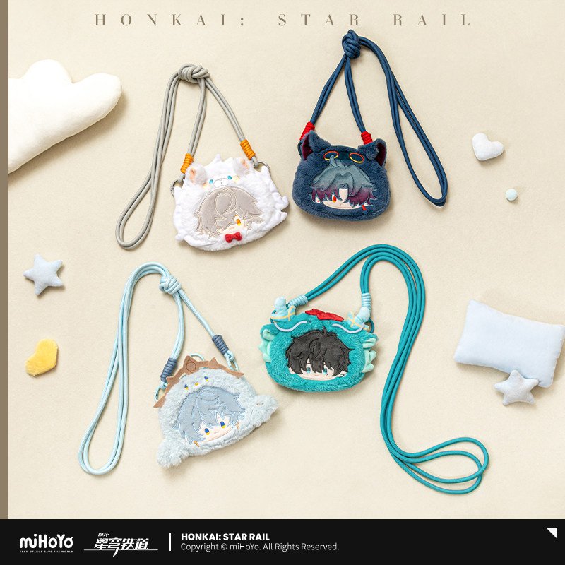 *Preorder* Honkai: Star Rail Boy's Dormitory Series Chibi Coin Pouch Bag