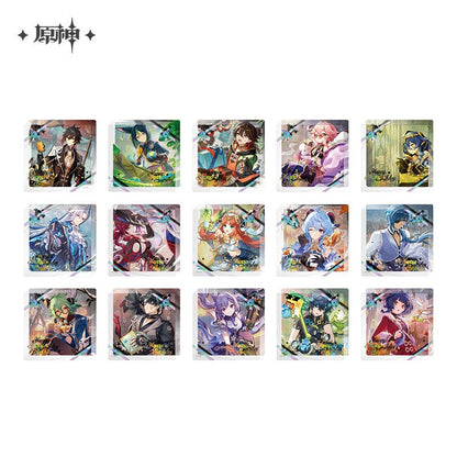 *Preorder* Genshin Impact Day of Destiny Series Character Acrylic Coaster: 2025 Ver. Vol 5.0