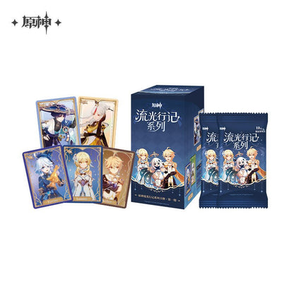 *Preorder* Genshin Impact Flowing Light Travelogue Series Collection Card Blindbox: Single Pull
