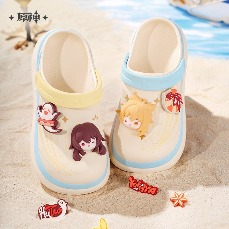*Preorder* Genshin Impact Midsummer Party Series Perforated Clogs Charms Set