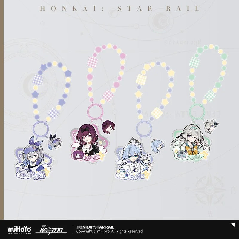 *Preorder* Honkai: Star Rail Girl's Dormitory Series Acrylic Keychain