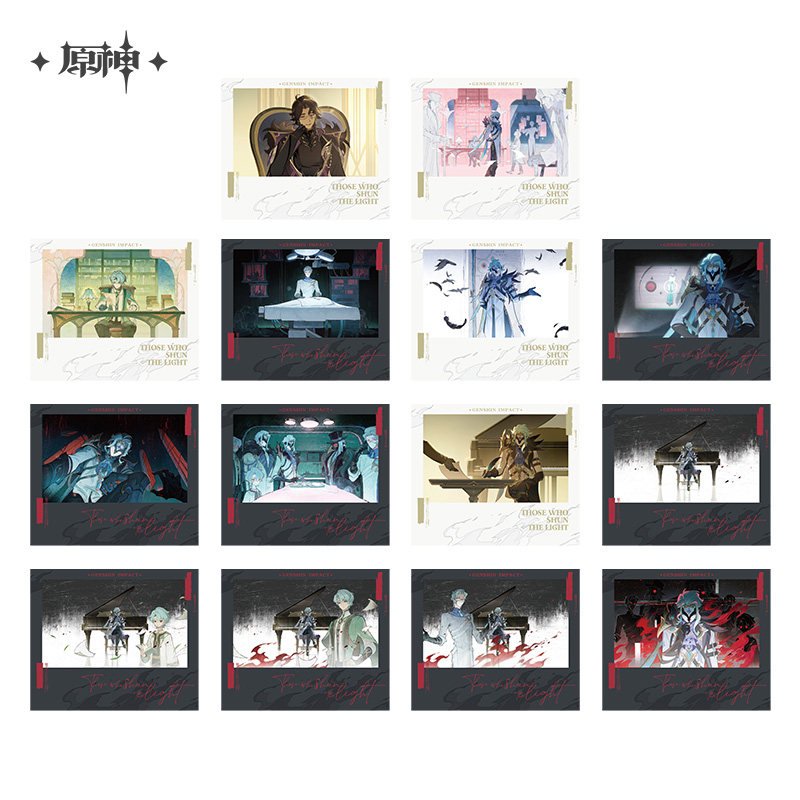*Preorder* Genshin Impact Those Who Shun The Light Series Collection Card Blindbox