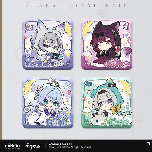 *Preorder* Honkai: Star Rail Girl's Dormitory Series Chibi Square Pin