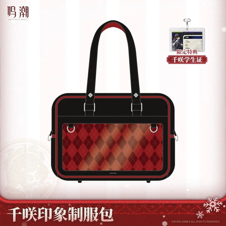 *Preorder* Wuthering Waves Chisa Theme Uniform Bag Satchel
