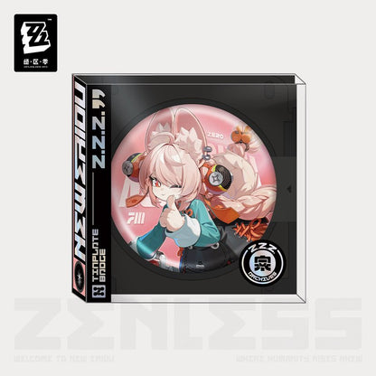 *Preorder* Zenless Zone Zero Official Art Series Metal Pin: Krampus Compliance Authority: Zhao