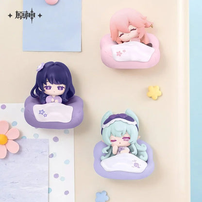 *Preorder* Genshin Impact Cloud Pillow Reverie Series Chibi Fridge Magnet Blind Box