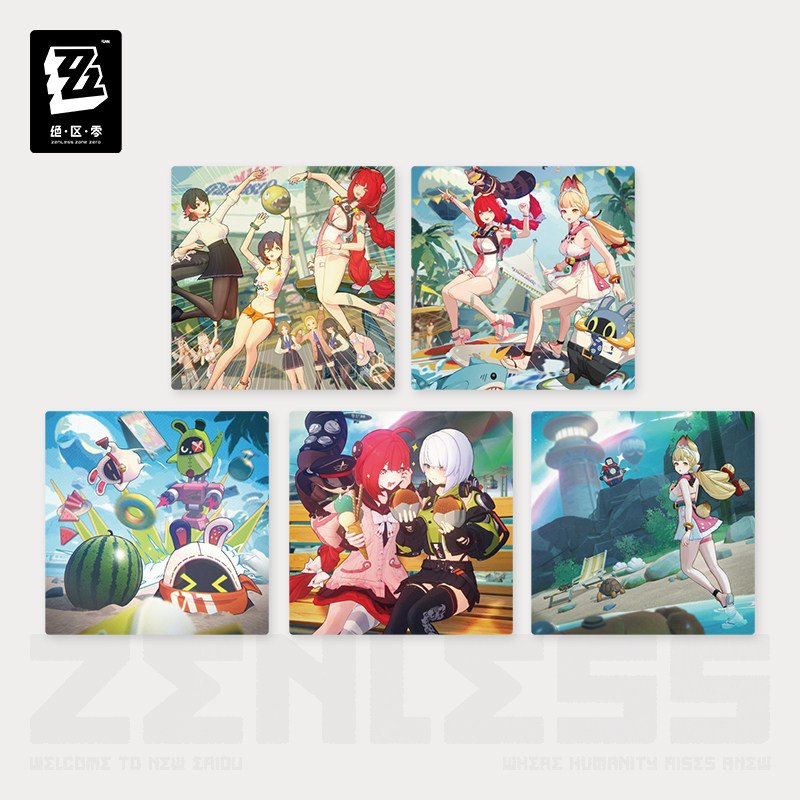 *Preorder* Zenless Zone Zero Eridu Snapshot Series Image Collectible Transparent Card Set Vol 3.0