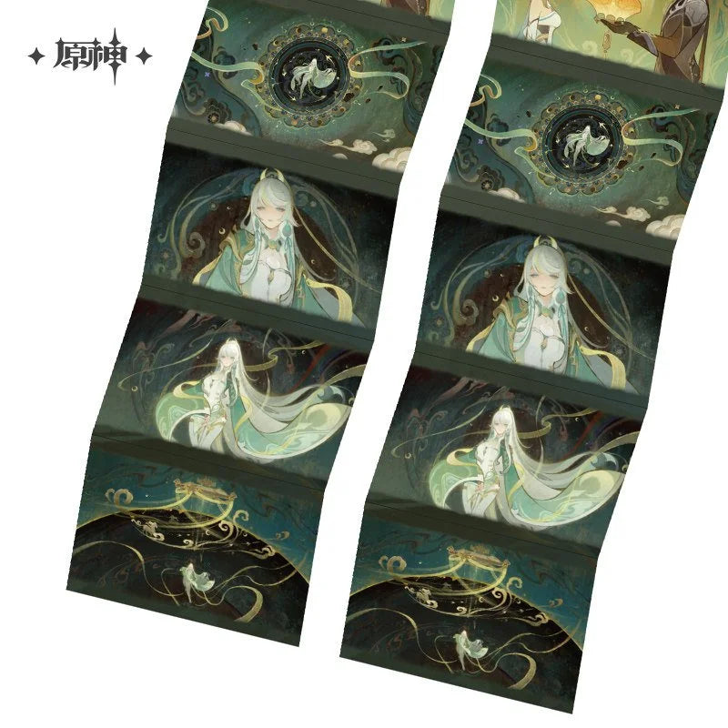 *Preorder* Genshin Impact Moonlit Clouds Series Mini-Book Fridge Magnet