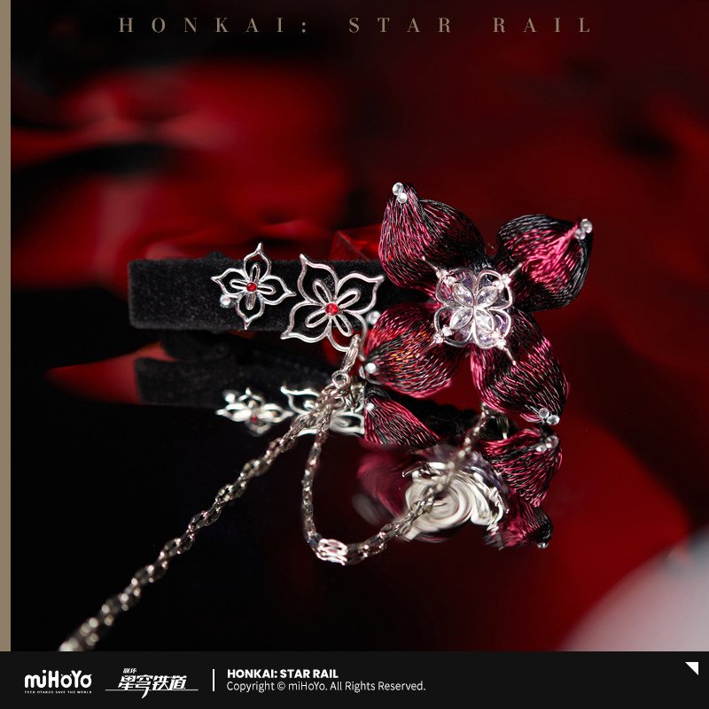 *Preorder* Honkai: Star Rail Evernight Theme Hair Clip Brooch