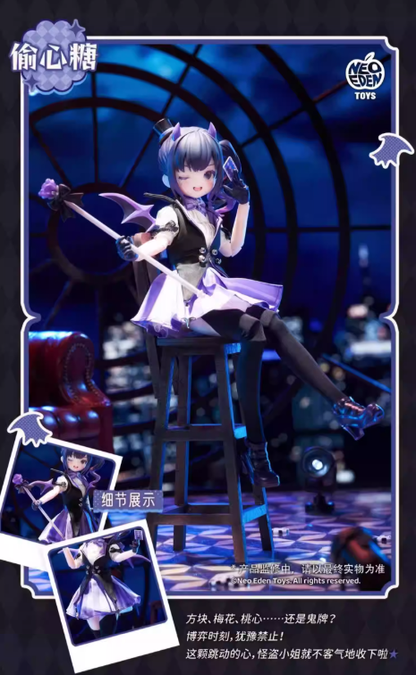 Lirdia Nightmare Twin Series BJD Action Figure Blind Box (Qin Body)