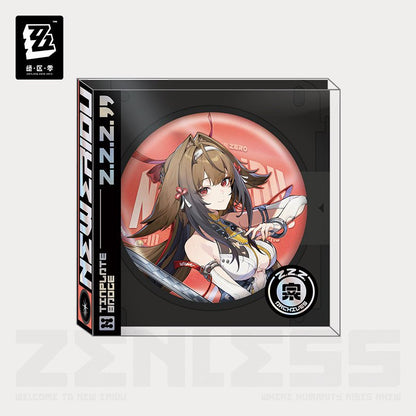 *Preorder* Zenless Zone Zero Official Art Series Metal Pin: Yunkui Summit: Ye Shunguang