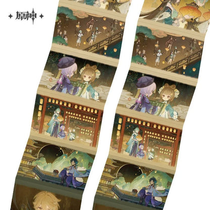 *Preorder* Genshin Impact Moonlit Clouds Series Mini-Book Fridge Magnet