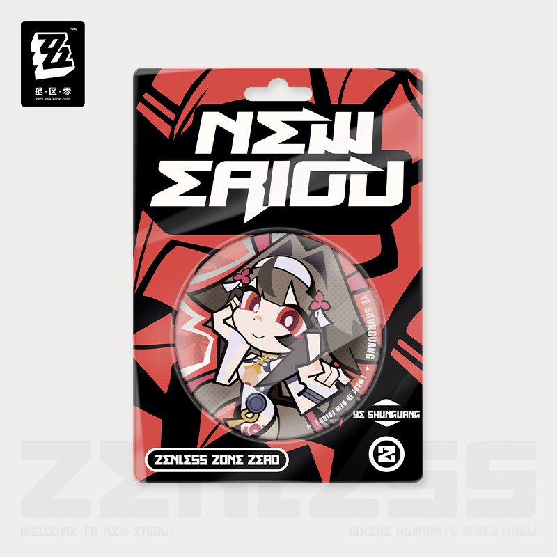 *Preorder* Zenless Zone Zero New Eridu Series Chibi Metal Pin: Yunkui Summit: Ye Shunguang