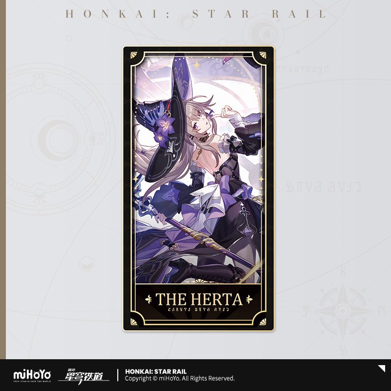 *Preorder* Honkai: Star Rail Second Anniversary Series Card Type A Blindbox (13 designs): Single Pull