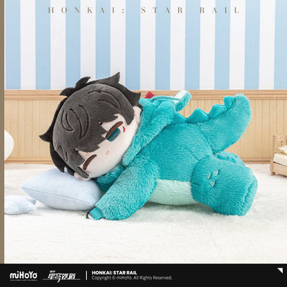 *Preorder* Honkai: Star Rail Boy's Dormitory Series Danheng Theme Chibi Crossbody Plush Bag
