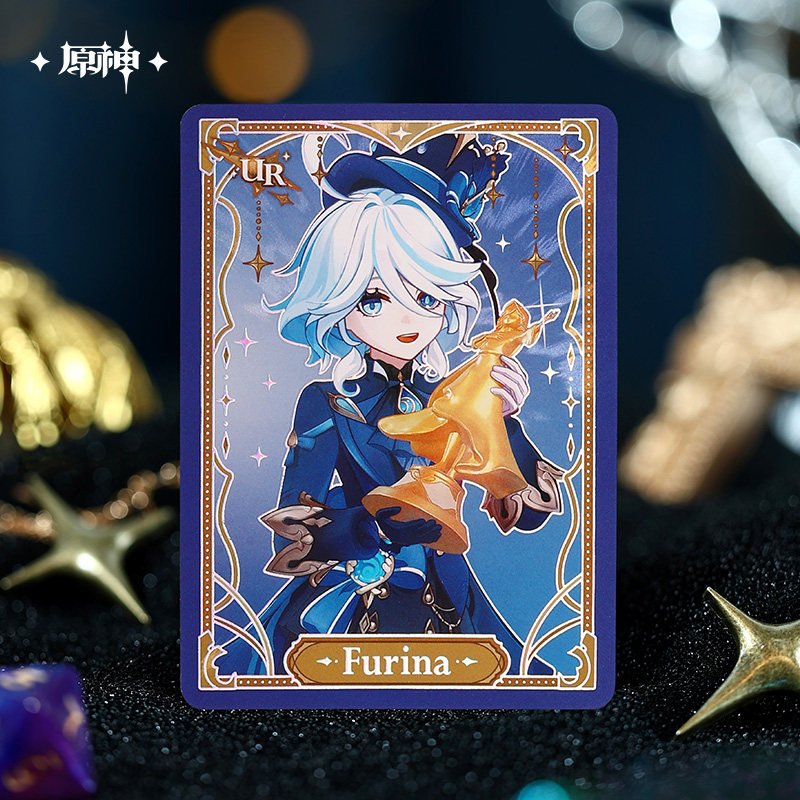 *Preorder* Genshin Impact Flowing Light Travelogue Series Collection Card Blindbox: Single Pull