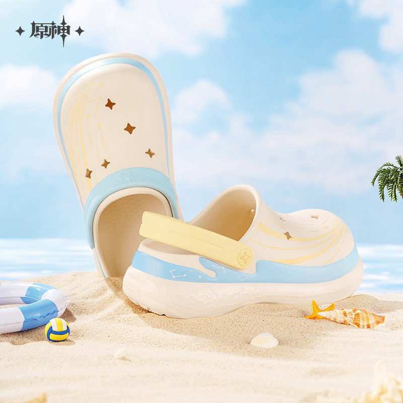 *Preorder* Genshin Impact Midsummer Party Series Perforated Clogs