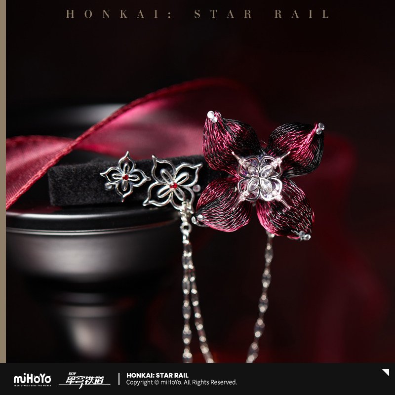 *Preorder* Honkai: Star Rail Evernight Theme Hair Clip Brooch