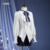 *Preorder* Genshin Impact Furina Theme Slim Fit Long Sleeve Shirt
