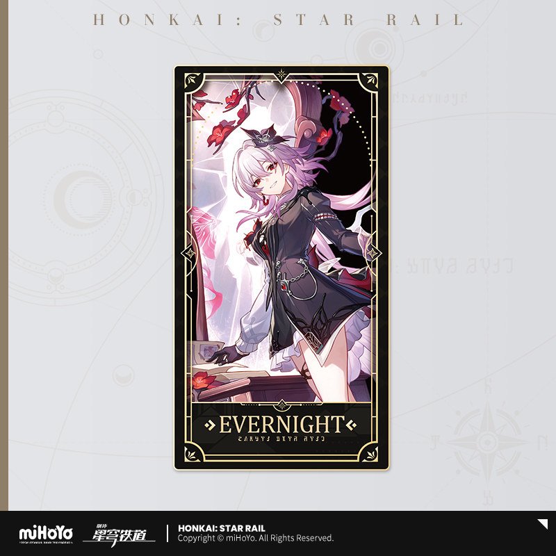 *Preorder* Honkai: Star Rail Second Anniversary Series Card Type B Blindbox (15 designs): Single Pull