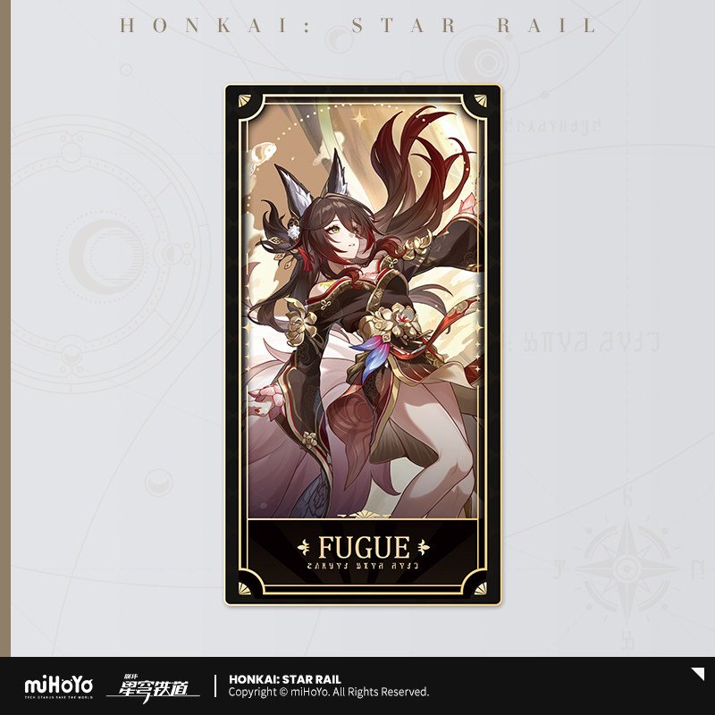 *Preorder* Honkai: Star Rail Second Anniversary Series Card Type A Blindbox (13 designs): Single Pull