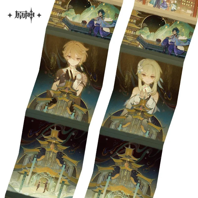 *Preorder* Genshin Impact Moonlit Clouds Series Mini-Book Fridge Magnet
