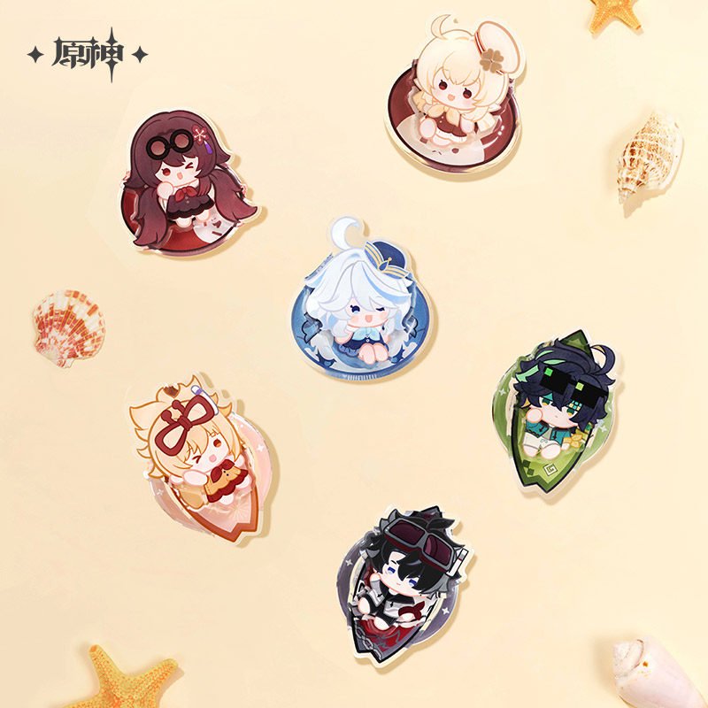 *Preorder* Genshin Impact Midsummer Party Series Pop Socket Phone Stand
